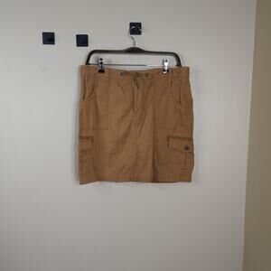 Carhartt Mini Cargo Skirt in Tan Size 12